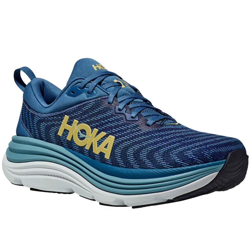 Hoka One One Men's Gaviota 5 Running Shoes Bluesteel/Stone Blue-2